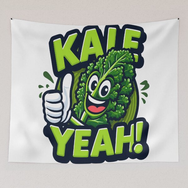 Item preview, Kale Yeah Funny Vegan designed and sold by KitonicTees.