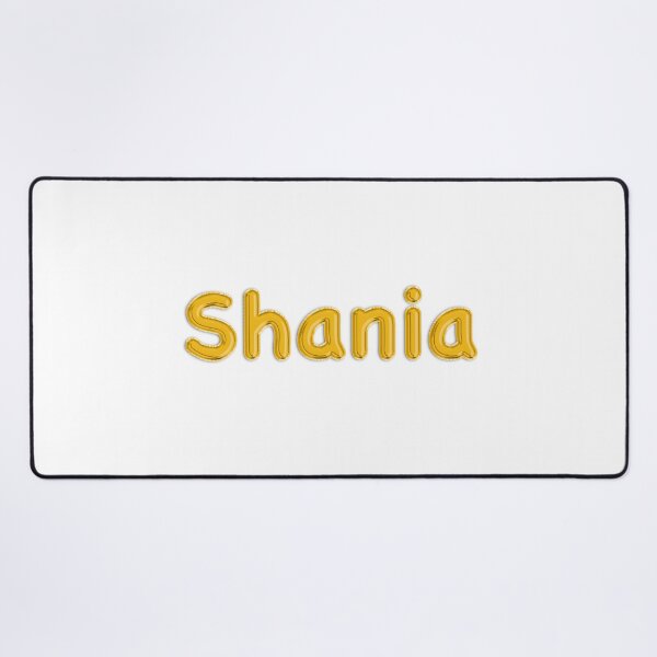 Item preview, Golden Balloon Shania Name Label designed and sold by NormadWorld.