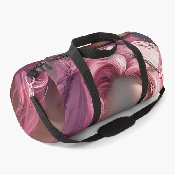 Item preview, Serene Beauty: A Portrait of Ethereal Elegance with Pink Blossoms designed and sold by oanaunciuleanu.
