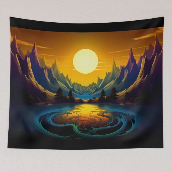 Item preview, Dreamscape - Fantasy, Dreamscapes, Bioluminescent, Illuminated, Imaginative, Realm designed and sold by Fantasy Masterpiece.
