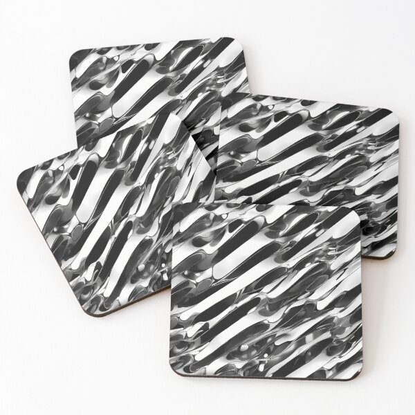 Item preview, Metallic Pattern: Silver Pattern designed and sold by CreativeSparkzz.