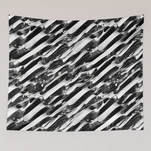 Item preview, Metallic Pattern: Silver Pattern designed and sold by CreativeSparkzz.