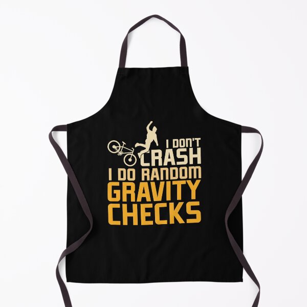 Item preview, I Don't Crash I Do Random Gravity Checks Funny Biker Memes designed and sold by ArabCorner.