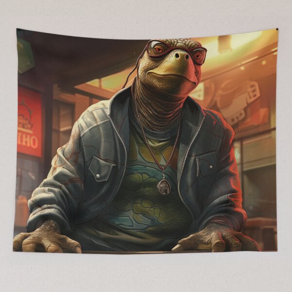 Item preview, Dragon Turtle | Hip Hop style designed and sold by ComicsFactory.