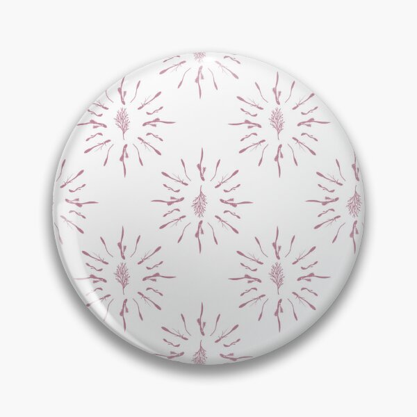 Item preview, organic star pattenr in puce purple designed and sold by Coastal Garden Design Studio.