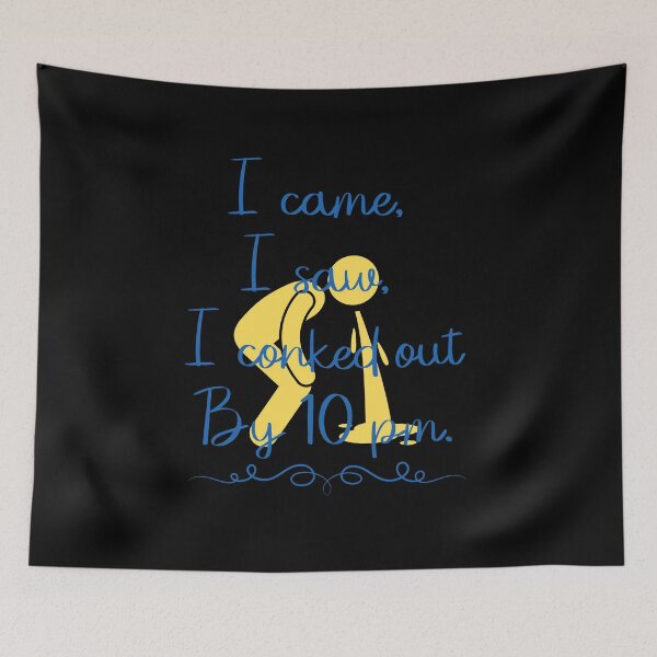 Item preview, I came, I saw, I conked out funny t-shirt designed and sold by THISisIT-eshop.
