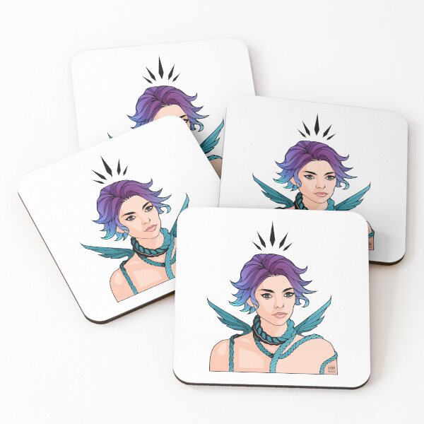 Item preview, Anime Non Binary Angel with Wings  designed and sold by ObsidianDaz.