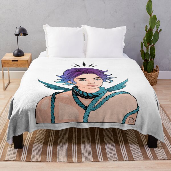Item preview, Anime Non Binary Angel with Wings  designed and sold by ObsidianDaz.