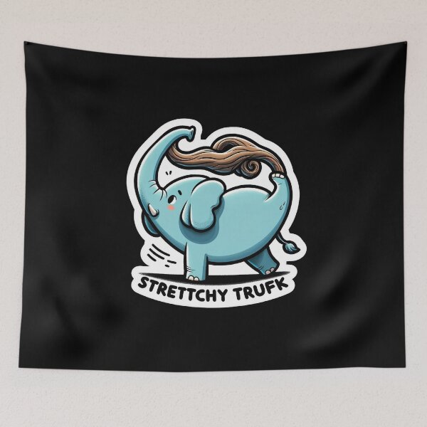 Item preview, Elephant Stretchy Trunk designed and sold by Master-Print.