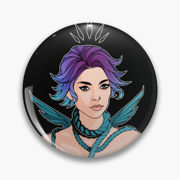 Item preview, Anime Non Binary Angel with Wings  designed and sold by ObsidianDaz.
