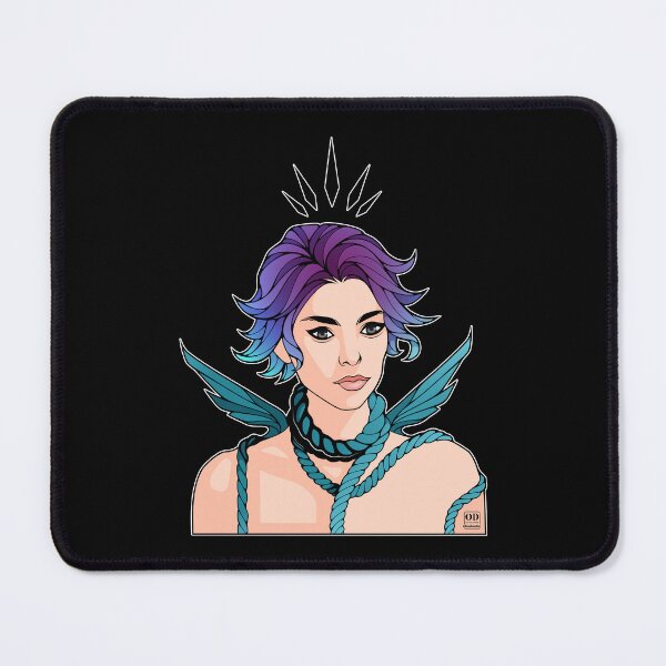 Item preview, Anime Non Binary Angel with Wings designed and sold by ObsidianDaz.