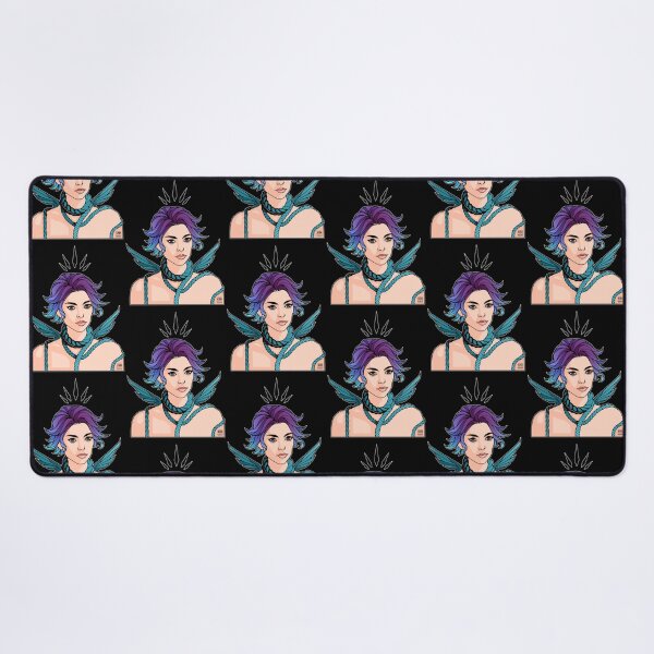 Item preview, Anime Non Binary Angel with Wings designed and sold by ObsidianDaz.