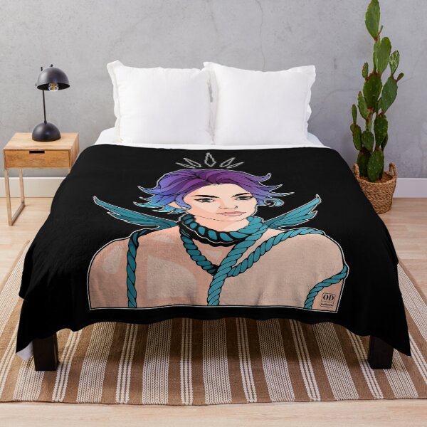 Item preview, Anime Non Binary Angel with Wings  designed and sold by ObsidianDaz.