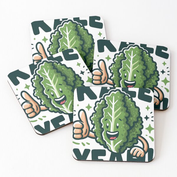 Item preview, Funny Vegan Kale Yeah  designed and sold by KitonicTees.