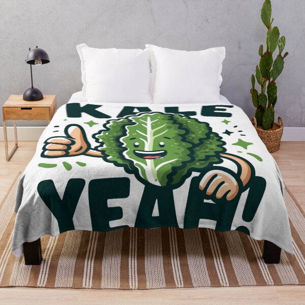 Item preview, Funny Vegan Kale Yeah  designed and sold by KitonicTees.
