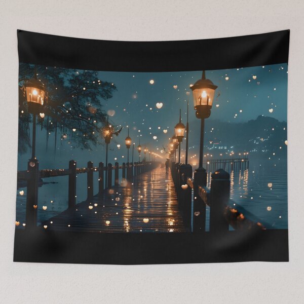 Item preview, Heartbeats at Twilight designed and sold by AI-Only Creations.