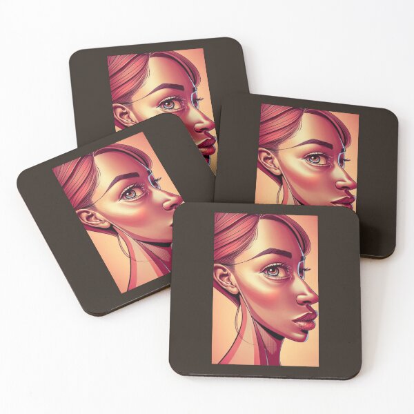 Item preview, Woman Face Painting, Cartoon Style  designed and sold by Sketch-Shack.