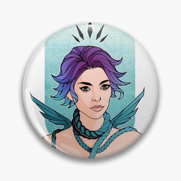 Item preview, Anime Non Binary Angel with Wings  designed and sold by ObsidianDaz.