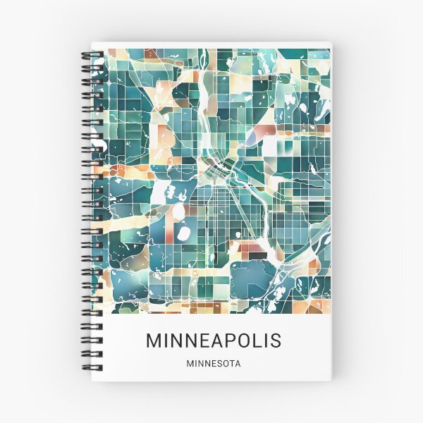 Item preview, Minneapolis Minnesota Named City Map - Lush Green designed and sold by StylishStacks.