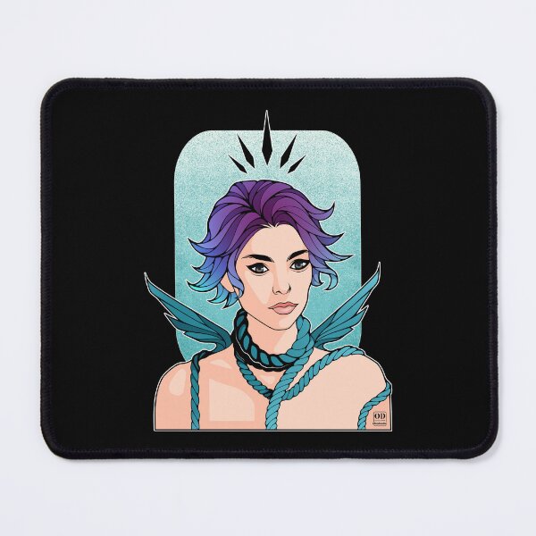 Item preview, Anime Non Binary Angel with Wings designed and sold by ObsidianDaz.