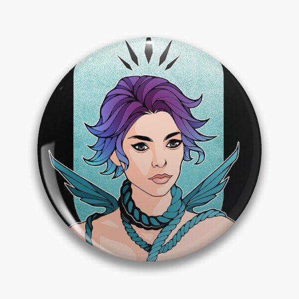 Item preview, Anime Non Binary Angel with Wings  designed and sold by ObsidianDaz.