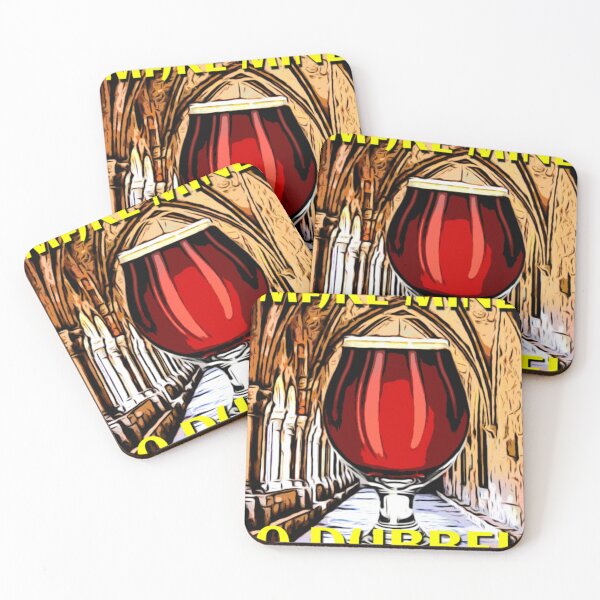 Item preview, Make mine a dubbel belgian dubbel designed and sold by FriarJoseph.