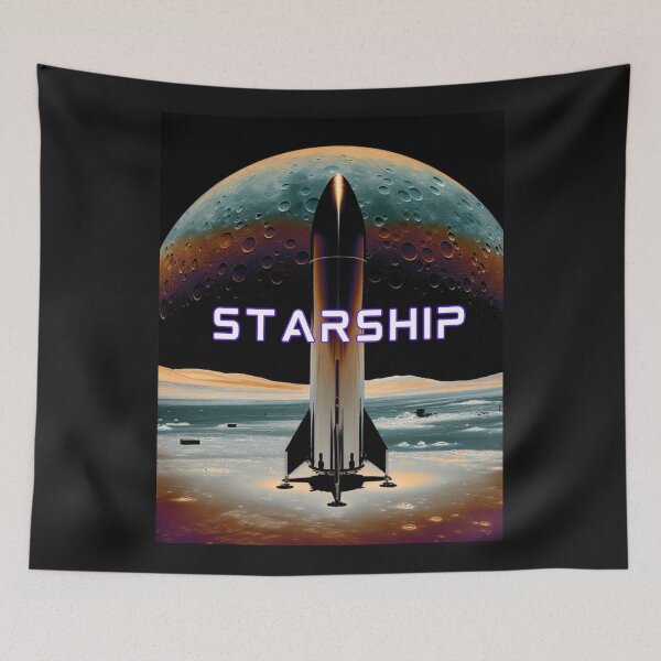 Item preview, starship designed and sold by TEEJAMBOREE.
