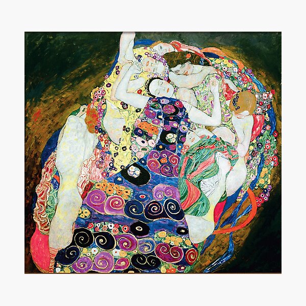 Item preview, HD La jeune fille, de Gustav Klimt - 1913 HAUTE DÉFINITION designed and sold by MINDTHECHERRY.