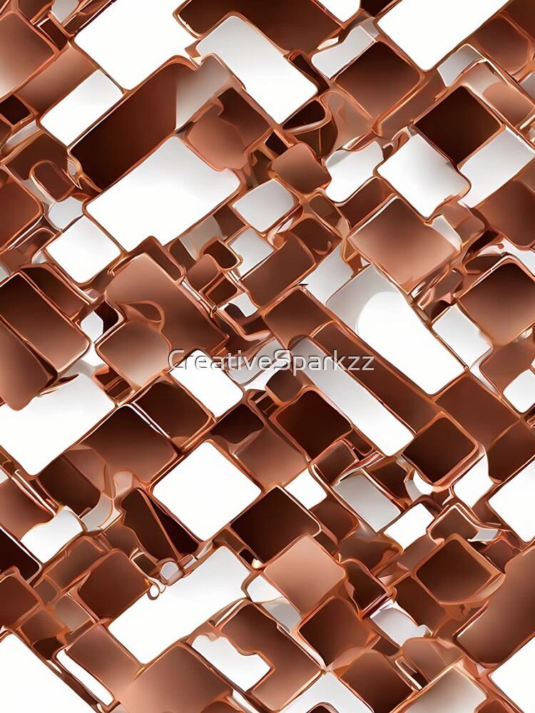 Thumbnail 4 of 4, iPhone Case, Metallic Pattern: Copper Pattern designed and sold by CreativeSparkzz.