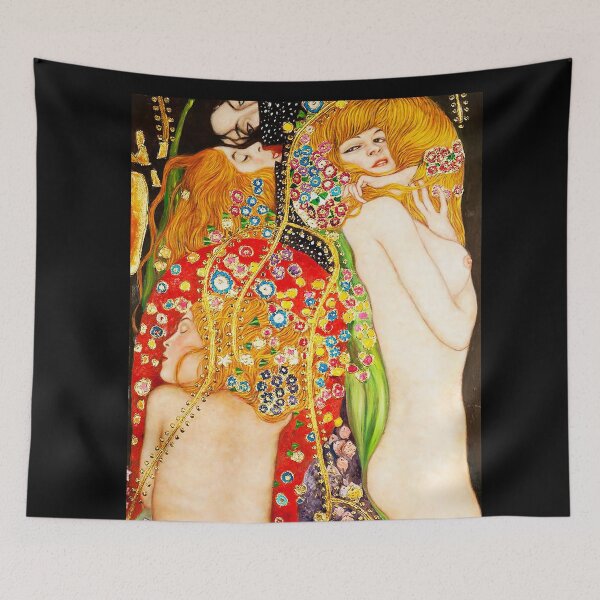 Item preview, HD Water Snakes II, by Gustav Klimt 1907 HIGH DEFINITION designed and sold by MINDTHECHERRY.