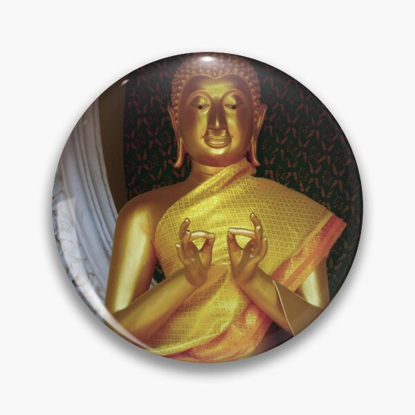 Item preview, Buddha seated guarding the Phra Pathom Chedi, Thailand designed and sold by JonDelorme.