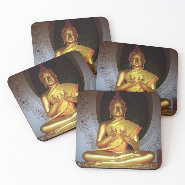 Item preview, Buddha seated guarding the Phra Pathom Chedi, Thailand designed and sold by JonDelorme.