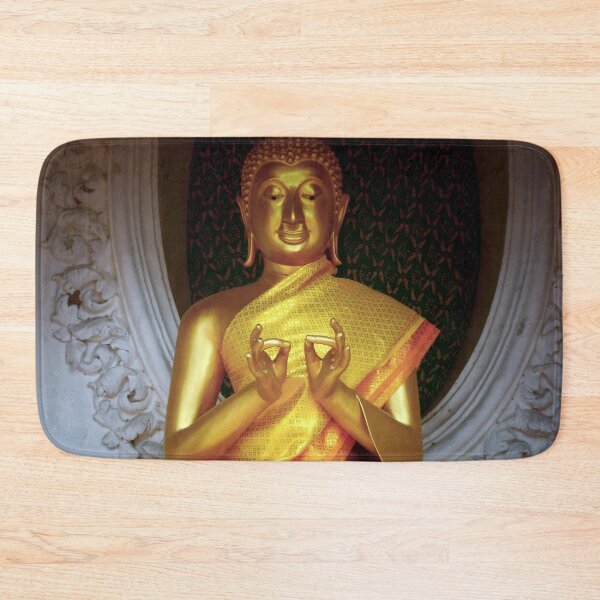 Item preview, Buddha seated guarding the Phra Pathom Chedi, Thailand designed and sold by JonDelorme.