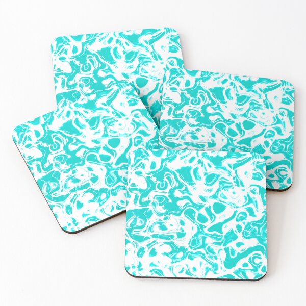 Item preview, Water texture with neon blue waves designed and sold by 21ayh.