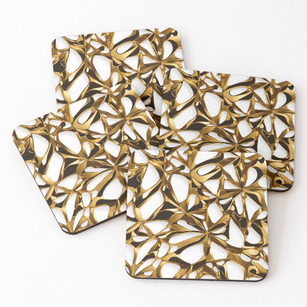 Item preview, Metallic Pattern: Gold Pattern designed and sold by CreativeSparkzz.