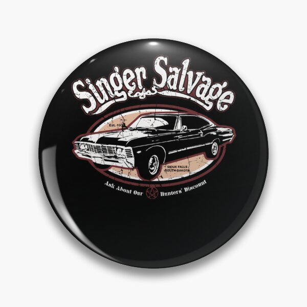 Item preview, Supernatural Impala Singer Salvage SPN designed and sold by LisaBarrios56.