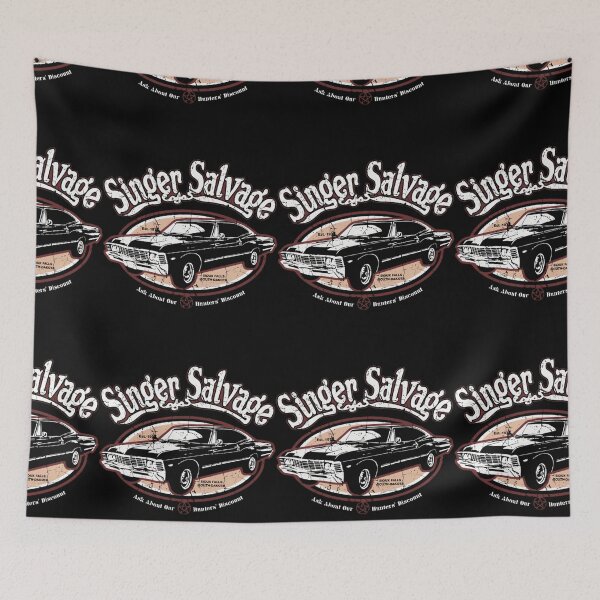 Item preview, Supernatural Impala Singer Salvage SPN designed and sold by LisaBarrios56.