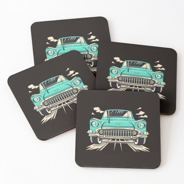 Item preview, Classic vintage retro car designed and sold by BlueGoldArt.