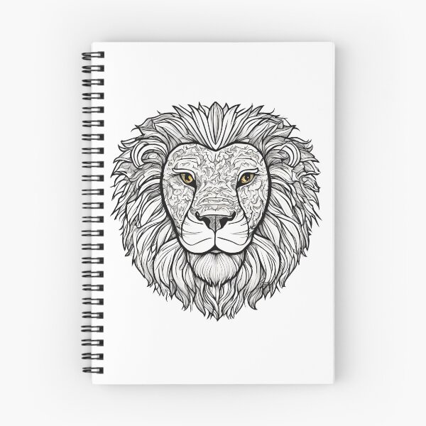 Item preview, Lion Head Art Face Design designed and sold by SimpleP.