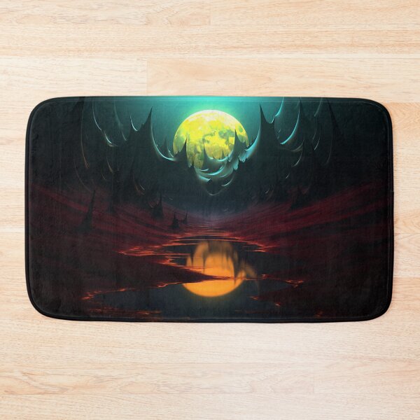 Item preview, Dark Fantasy Landscape - Nocturne's Golden Eclipse designed and sold by Fantasy Masterpiece.