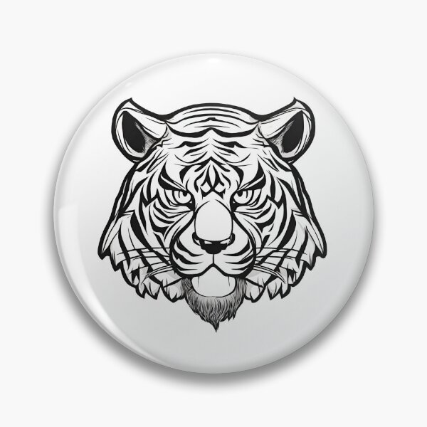 Item preview, Tiger Head Art Face Gifts For Lover Tiger Wildlife designed and sold by SimpleP.