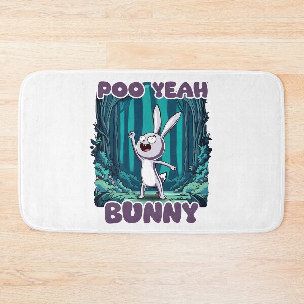 Item preview, Polish lesson No.1 Poo Yeah Bunny designed and sold by Rlyehinmate.
