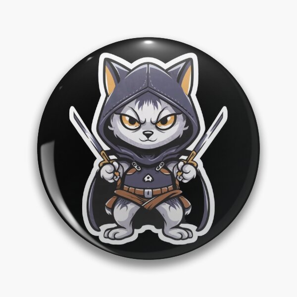 Item preview, Assasin kitty designed and sold by FreshArtFusion.