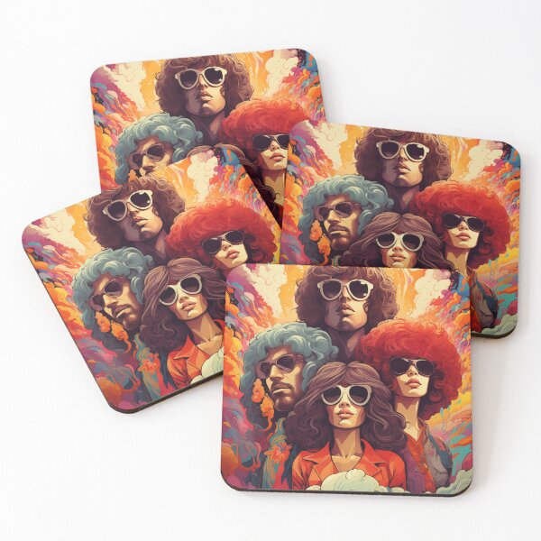 Item preview, A funky retro-inspired characters. designed and sold by cozycrafts3.