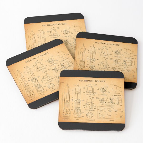 Item preview, Seadragon Rocket (1962) (Aged Parchment) designed and sold by BGALAXY.