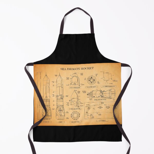 Item preview, Seadragon Rocket (1962) (Aged Parchment) designed and sold by BGALAXY.
