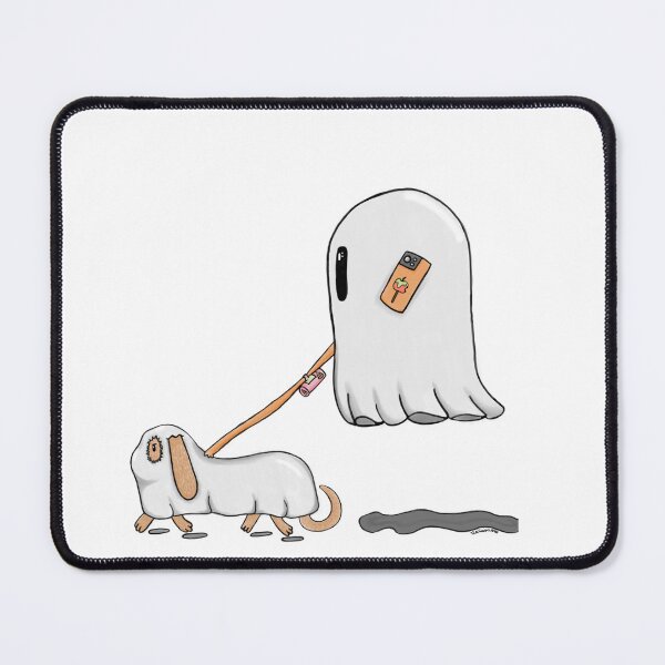 Item preview, Cute Ghost and Sausage Dog x designed and sold by CallMeBoo99.