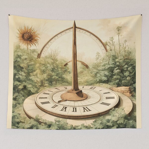 Item preview, A Sundial In An Abandoned designed and sold by LanaGustavsson.
