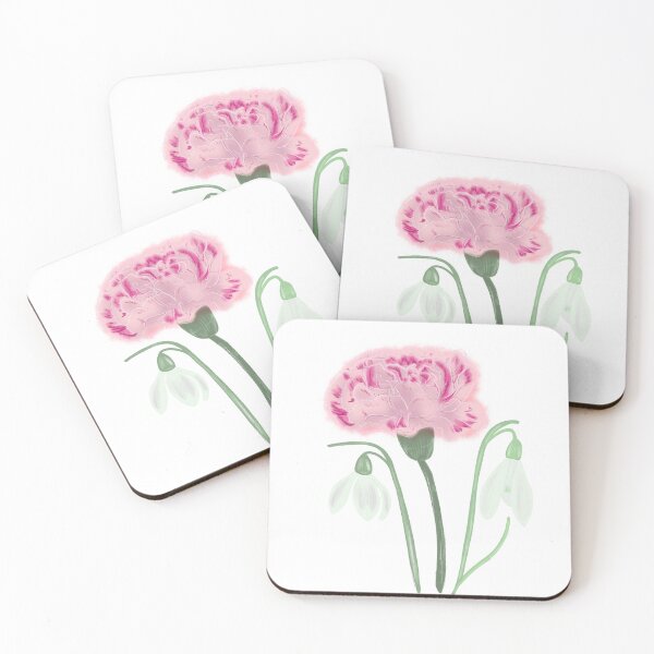 Item preview, January birth flowers designed and sold by BlossomandIvy.