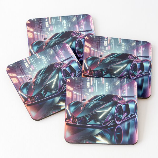 Item preview, Exotic Hypercar in Neon City designed and sold by Talius Designs.